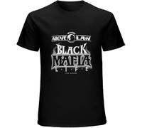 Men's Above The Law West Coast Gangsta Old School Hip Hop Rap Round Neck T-Shirt Black Manches Courtes(Medium)