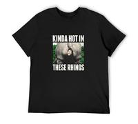 Men's Ace Ventura Pet Detective Kinda Hot in These Rhinos T-Shirts Black XL