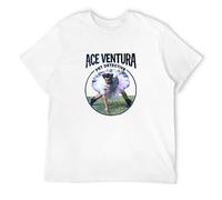 Men's Ace Ventura Pet Detective Tutu Ballet Jim Carrey Comedy Movie T-Shirts White S