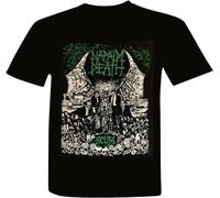 Men's Alansperez Napalm Death Men's Fashion T-Shirt Black XL