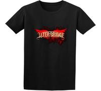 Men's Alter Bridge Alternative Hard Rock Grunge Nu Metal Alter Bridge T Shirt Print Tees Short Sleeve O Neck Black 3XL