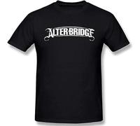 Men's Alter Bridge Blackbird Man T-Shirt Summer Round Neck Short Sleeve Tee Tops Black XL