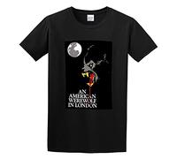 Men's an American Werewolf in London Horror Movie T-Shirts Black XL