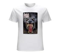 Men's an American Werewolf in London Scary Horror Mens Women Mens T-Shirts White S