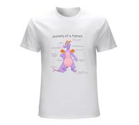 Men's Anatomy of A Fig Ment Boyss Aesthetic Clothing Anime Mens Graphic T-Shirts White L