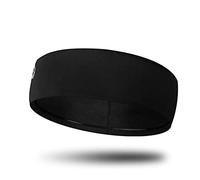 Men's And Women's Headband Sweat-proof Belt And Sports Headband Moisture Wicking Exercise Sweat-proof Belt Running Yoga pour Courir, Yoga, Gym(Schwarz)