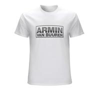 Men's Armin Van Buuren Logo Men Progressive Trance A84 T-Shirts White S