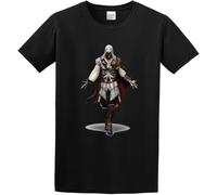Men's Assassin's Creed 2 Menscotton Fashion Short Sleeve T-Shirt Manches Courtes(3X-Large)
