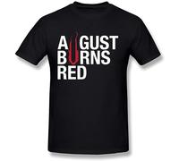Men's August Burns Red Band Logo T Shirt Black Size S