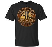 Men's Authentic Parliament George Clinton Chocolate City Album Short Sleeve Tee Shirt T-Shirts Black S