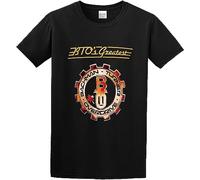 Men's Bachman Turner Overdrive Btos Greatest T-Shirt Print Tees Short Sleeve O Neck Manches Courtes(X-Large)