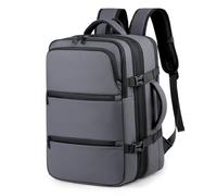 Men's Backpack Business Trip Large Capacity Expansion Multifunctional Vacuum Compression Travel for Men(Grey)