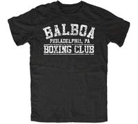 Mens Balboa Boxing Club T Shirt Summer Fashion Tee Shirt,Schwarz Stallone, Rocky, Rambo, Kult Black