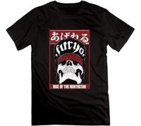 Men's Band Rise of The Northstar Cool Logo Crew-Neck T-Shirt Black Manches Courtes(X-Large)