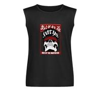 Men's Band Rise of The Northstar Cool Logo Crew-Neck T-Shirt Sleeveless T-Shirt Black