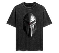 Men's Battlestar Galactica Cylon Head T Sci-FI TV Show Tee T-Shirt Black 3XL