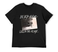 Men's ! Be Bop Deluxe Life in The Air Age English Glam Music T-Shirts Black S