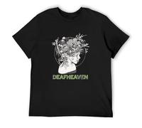 Men's Best Deafheaven Rock Black Metal American Band T-Shirts Black M