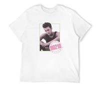 Men's Beverly Hills 90210 Luke Perry Dillion 80S 90S Retro Tee T-Shirts White S
