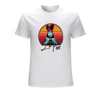 Men's Big Trouble in Little China Lo Pan 80'S Movie Funny Mens Tee Top T-Shirts White L