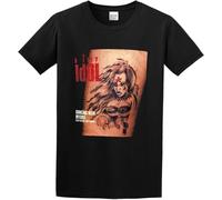 Men's Billy Idol Dancing with Myself T-Shirt Print Tees Short Sleeve O Neck Manches Courtes(Large)