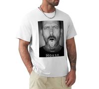 Men's Blaze Man Poster Dr. House Gift Idea T-Shirts White XL