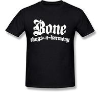 Men's Bone Thugs N Harmony Hip Hop T-Shirt DeepHeather Black XL