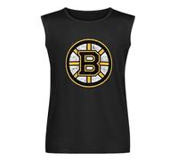 Men's Boston Bruin T-Shirt Sleeveless Vest Tank Tops Undershirt Black XL