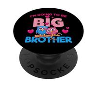 Men's Boys Kids I'm Going to Be A Big Brother Graphic Design PopSockets PopGrip Adhésif
