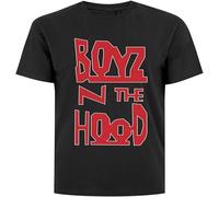 Men's Boyz N The Hood Logo T-Shirt Fashion Manches Courtes(Small)