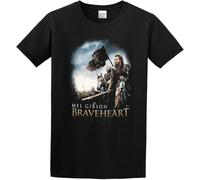 Men's Braveheart Mel Clothing 6-A-143 Design Cotton T Shirt