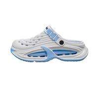 Men's Breathable and Comfortable Summer Clogs, Retro Style Platform Sneakers, Non-Slip Lightweight & Breathable Casual Walking Footwear (Blue,Size:44/45)