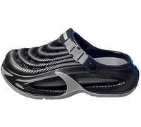 Men's Breathable & Comfortable Summer Clogs - Wide Fit Garden Shoes for Men, Lightweight Non-Slip Beach Clogs, Travel & Daily Wear (Black,32)