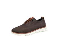 Men's Breeze Shoes, Lightweight Knit Casual Trainers for Business, Walking & Daily Wear (Coffee,47)