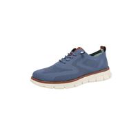 Men's Breeze Shoes, New Men's Trainers, Lightweight Knit Casual Dress Shoes for Business, Walking & Daily Wear (Light Blue and White,40)