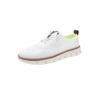 Men's Breeze Shoes, New Men's Trainers, Lightweight Knit Casual Dress Shoes for Business, Walking & Daily Wear (White,44)