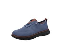 Men's Breeze Shoes, New Men's Trainers, Lightweight Knit Casual Dress Shoes for Business, Walking & Daily Wear (Light Blue and Black,50)