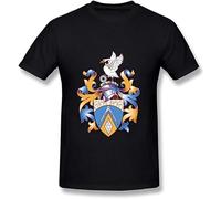 Men's Brunel University London Logo T Shirt Black 3XL