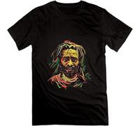 Men's Burning Spear T Shirt Unisex Tee T Shirt Black S