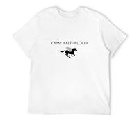 Men's Camp Half Blood T Shirt Tee S Fashion T Shirt White 3XL