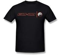 Men's Can Am Logo Fashion T-Shirt Black 3XL