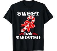 Men's Candy Sweet Funny Christmas Design Great Gift Idea Tee S-3Xl T-Shirts Black S