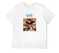 Men's Canned Heat Canned Heat Cookbook Mens Design Crew Neck T-Shirts White S