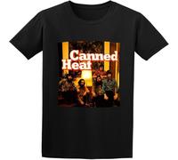 Men's Canned Heat T-Shirt Print Tees Short Sleeve O Neck Black XL