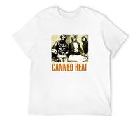 Mens Canned Heat T Shirt White XXL