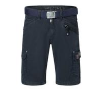Men's Cargo Denim Shorts with Belt and Durable Fabric by Timezone