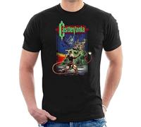 Men's Castlevania Game Cover Art T Shirt T-Shirts Black XL