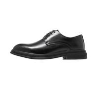 Men's Casual Low Top Oxford Shoes Lace-Up Leather Formal Comfortable for Business Daily(39 EU)