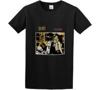 Men's Casual Shirt Kaizod Tom Waits Swordfishtrombones Pure Cotton is More Hygroscopic Black Manches Courtes(3X-Large)