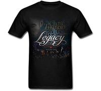 Mens Celtic Thunder Band Legacy Black T Shirt Size XXL